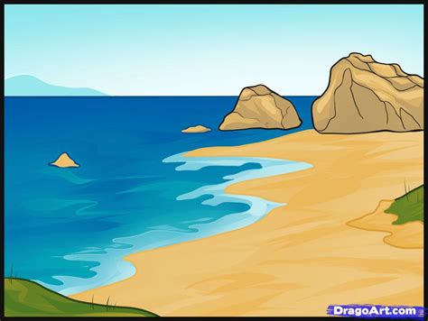 Ocean Cartoon Drawing at PaintingValley.com | Explore collection of ...