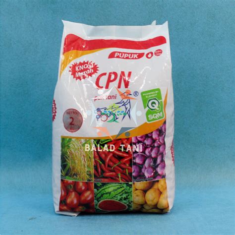 Jual PUPUK KNO3 MERAH CPN 15 0 14 PAK TANI TANAMAN KEMASAN PABRIK 2 KG