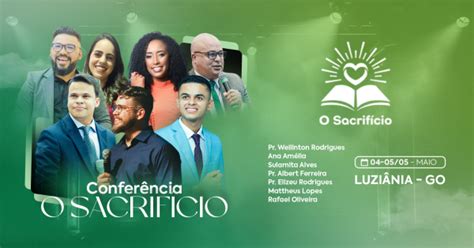 Conferência O Sacrifício 2k24 Em Luziânia Sympla