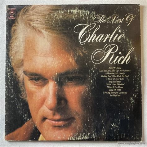 Vinyl Engine Charlie Rich Lp