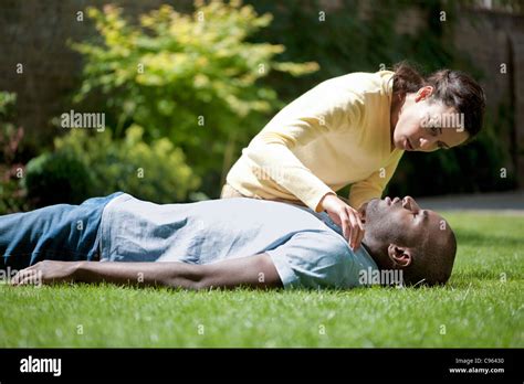 Adult Cardiopulmonary Resuscitation Cpr Stock Photo Alamy