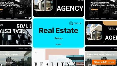 Videohive Real Estate Promo Vol Free After Effects Templates