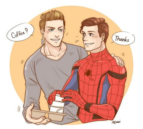 Credit To Mewwi For This Amazing Fanart Of Haz Osterfield And Tom Holland I Love This