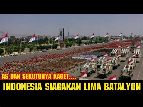 Seluruh Nato Kaget Indonesia Siagakan Lima Batalyon Untuk Perang