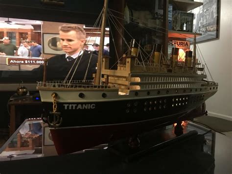 New / Titanic Wood Model Ship LED -Lighting 25”L x 13”H x 4” W ...