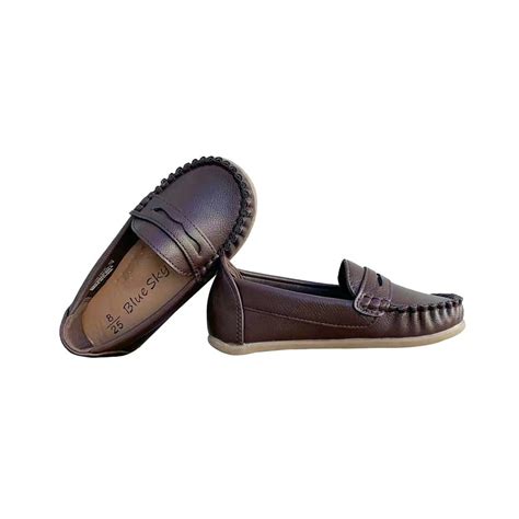 Unisex Slip On Loafers Brown 1 7yrs Kids And Baby Shoes For Sale In