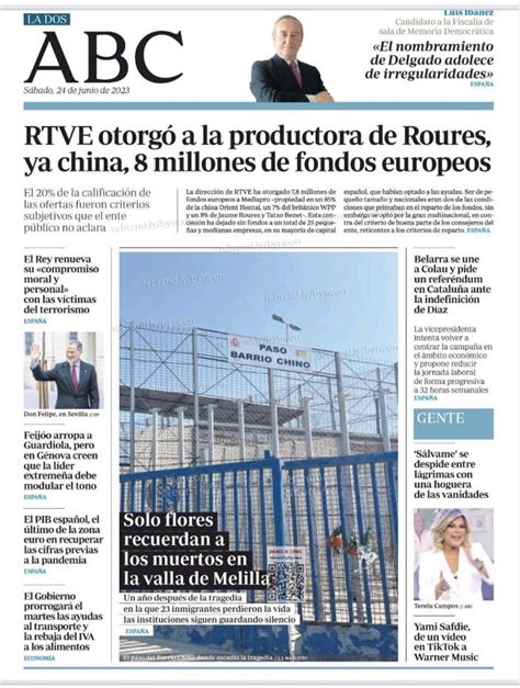 Plataforma Tve Libre On Twitter La Prensa Destaca Los Excesos De La