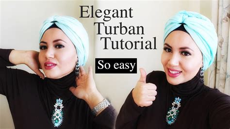 Tutorial Hijab Turban Simple