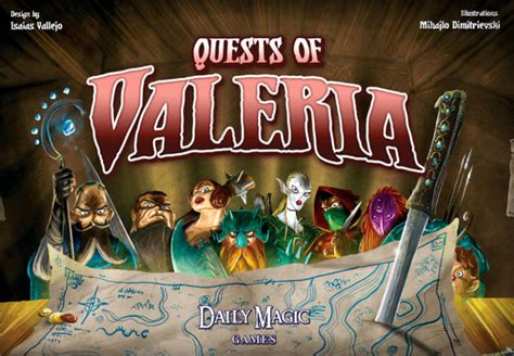 Quests Of Valeria Review Board Game Quest