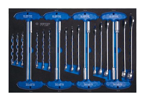 22 PC Wrenches T Type Socket Wrenches Set For Trolley EVA FOAM