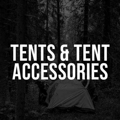 Tents & Tent Accessories for Camping