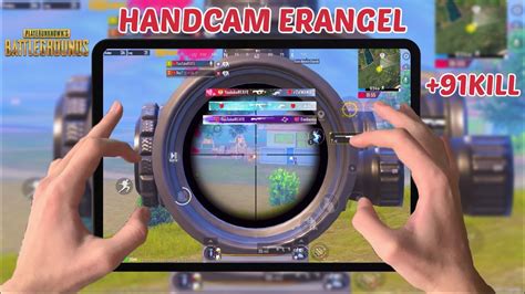 İPAD PRO HANDCAM ERANGEL 91 KILL GAMEPLAY PUBG MOBİLE YouTube