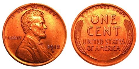 1912 Penny Value Are D S No Mint Mark Worth Money