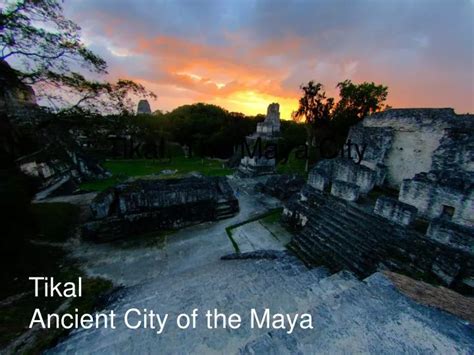 PPT - Tikal, The Maya City PowerPoint Presentation, free download - ID ...