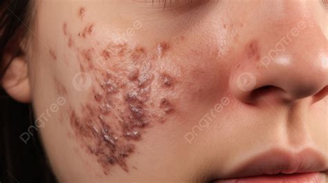 Scars On A Girl S Face Background Pictures Of Psoriasis On Face