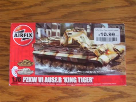 AIRFIX 1 76 SCALE German King Tiger PzKpfw VI Tank Model Kit EUR 11