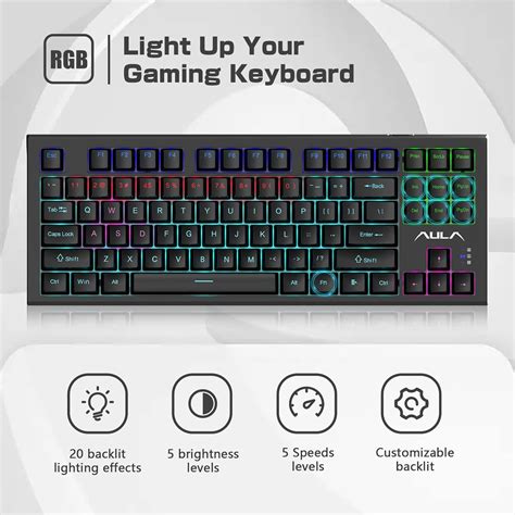 Aula F3032 RGB Mechanical Gaming Keyboard Price In BD RYANS