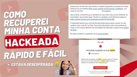 Como Recuperar Canal Do Youtube Suspenso Rápido E Fácil 👊🎥 Youtube