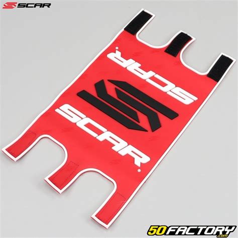 Mousse De Guidon Sans Barre Scar Rouge Pour Moto Moto Cross