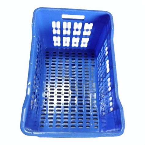 Rectangular Blue Aristo Plastic Crate For Dairy At Rs Piece In