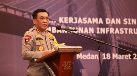 Korps Raport Polri Mantan Kapolda Sumut Panca Putra Simanjuntak Resmi