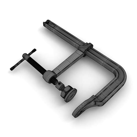 L Clamp Clamp 3d 3ds