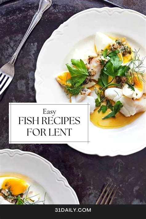 Easy Fish Recipes For Lent In 2024 Lent Recipes Easy Fish Recipes