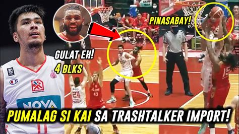 Gulatan Sa Nagoya Kai Sotto Pinalagan Na Ang Trashtalker Na Import