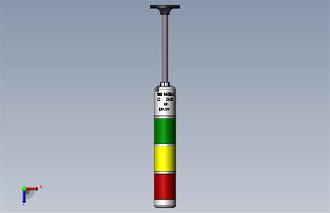 三色灯 斯柯达 Spt5 T D Dc24 带蜂 带led 底盘式 Solidworks 2016 模型图纸下载 懒石网