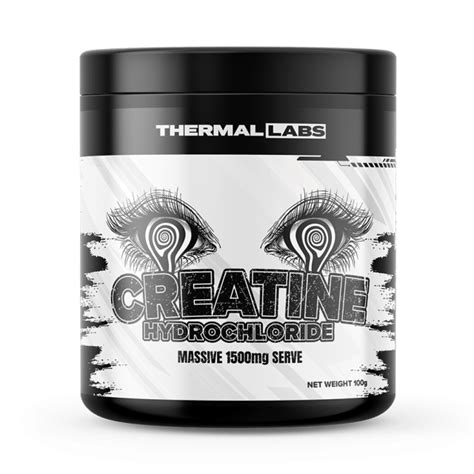 Thermal Labs Creatine Hydrochloride Powder 100g Sportsfuel Nz