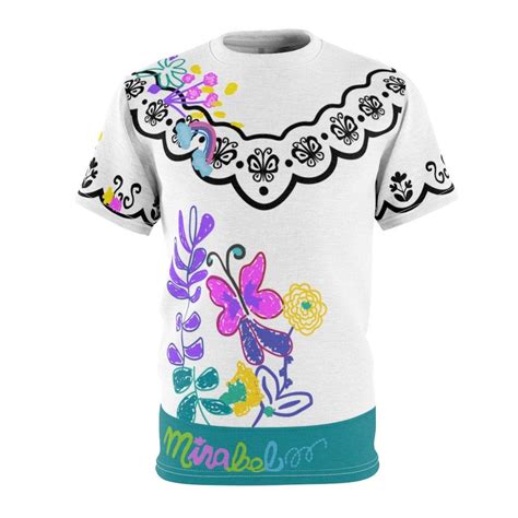 Disney Princess Drawings Mirabel T Shirt Costumes Handmade Dresses