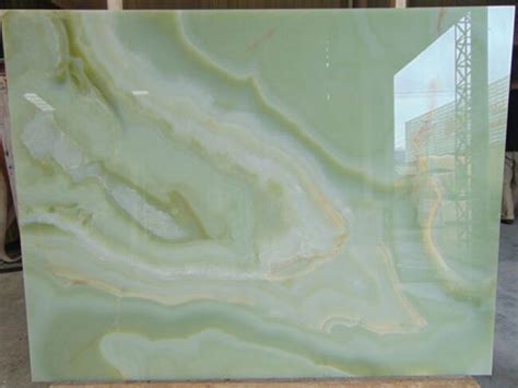 Light Green Onyx Slab For Tile Panel Countertops And Mosaic Fulei