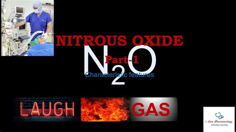 Nitrous Oxide Part 1 N2o Inhalational Anaesthetics Youtube