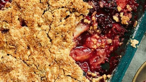 Mary Berry Apple And Blackberry Crumble British Chefs Table