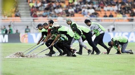 Kontroversi Genangan Air Di Jakarta International Stadium JIS Pada