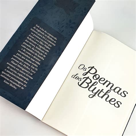 Os Poemas Dos Blythes Lucy Maud Montgomery Livraria Crist Emmerick