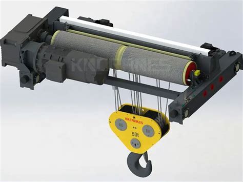 Heavy Duty Electric Winch Trolley Kino Cranes