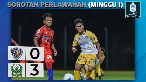 SOROTAN PERLAWANAN Uitm United VS Imigresen FC Liga A1 Semi Pro