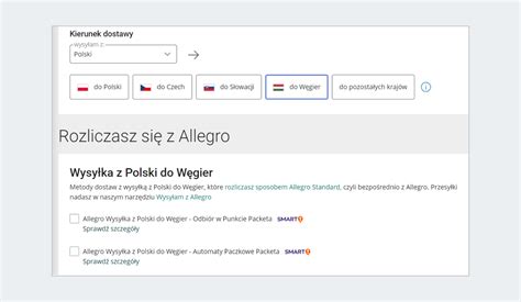 Metody Dostawy Allegro Packeta Pomoc Dla Sprzedających Allegro