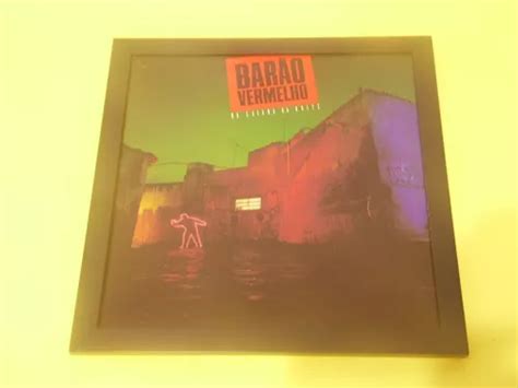 Quadro Barão Vermelho Na Calada Da Noite Capa Do Disco Lp Cd