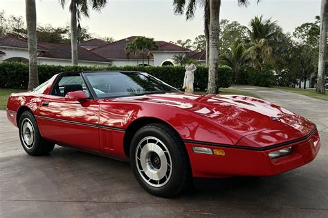 17k Mile 1985 Chevrolet Corvette Coupe Z51 4 Speed For Sale On BaT