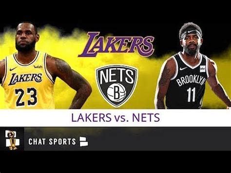 Lakers Vs Nets Live Streaming Scoreboard Live Chat Lakers