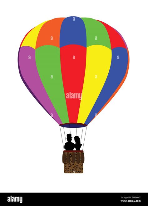 Hot Air Balloon Stock Vector Image Art Alamy