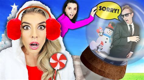 Giant Snow Globe Prank On Best Friend Crush 24 Hour Challenge On Roof