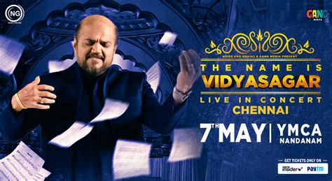 The Name Is Vidyasagar Live In Concert Chennai