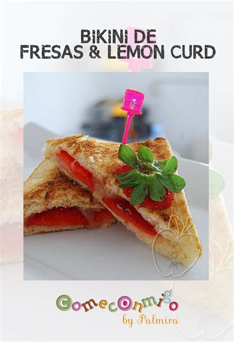 BIKINI DE FRESAS LEMON CURD Come Conmigo