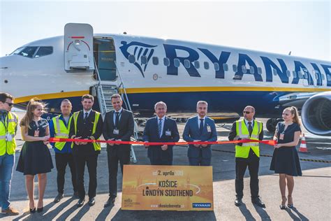 Prvé lietadlo spoločnosti Ryanair odletelo z letiska Košice Letisko