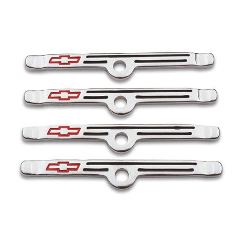 Proform Valve Cover Hold Down Tab Set 141 903 Gm Performance Chrome For Sbc 4pc 37995869039 Ebay