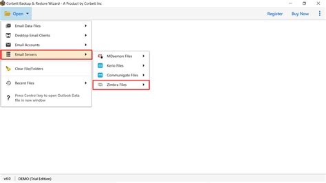 Zimbra To Pst Converter To Export Zimbra Mailbox To Pst