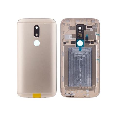 Tapa Trasera Color Dorado Para Motorola Moto M Xt